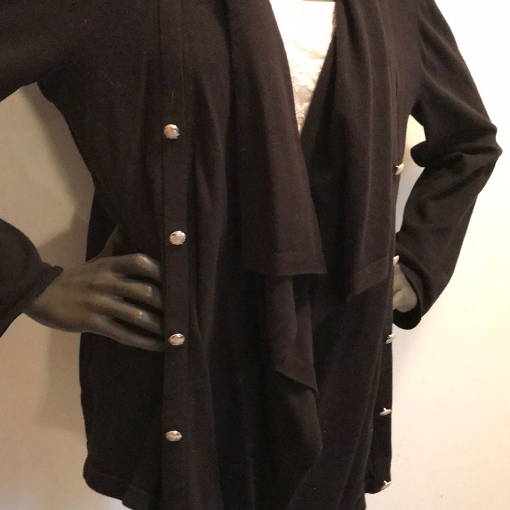 Chaps Sweater Jacket - Picture 2 of 2